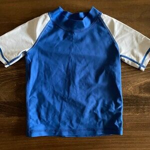 Tucker + Tate Blue Raglan Rashguard Boys’ 2